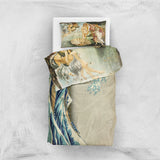 The Birth of Venus &amp; The Great Wave of Kanagawa Double-Sided Duvet Cover Set