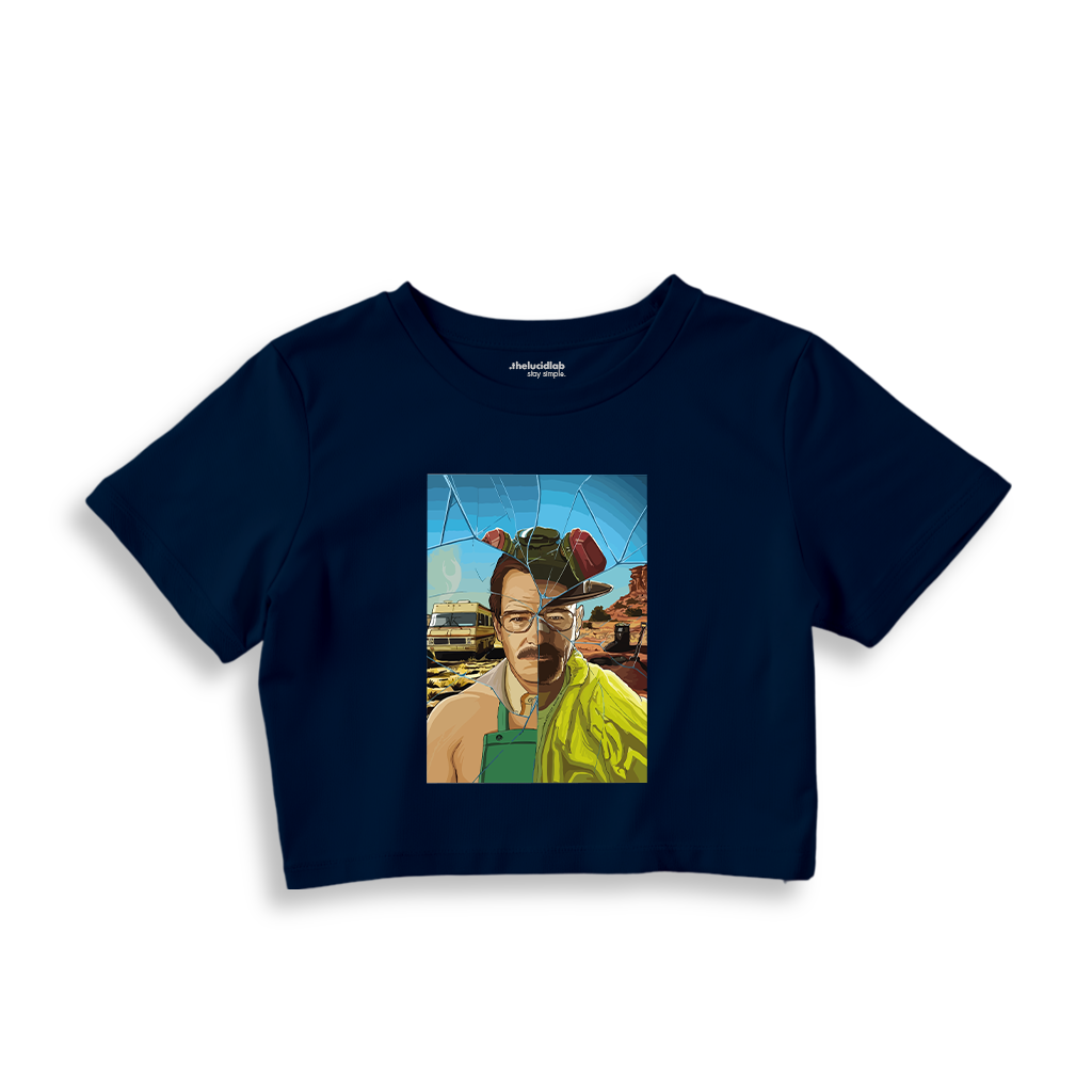 Walter White / Heisenberg Crop Tişört