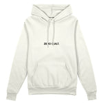 Do Whatever the Fuck Makes You Happy Oversize Hoodie – Beyaz – ön görünüm