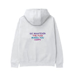 Do Whatever the Fuck Makes You Happy Hoodie – Beyaz – arka görünüm