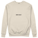 Do Whatever the Fuck Makes You Happy Sweatshirt – Bej – ön görünüm