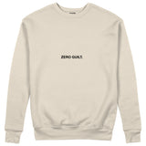 Do Whatever the Fuck Makes You Happy Sweatshirt – Bej – ön görünüm