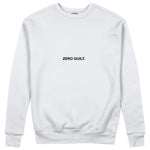 Do Whatever the Fuck Makes You Happy Sweatshirt – Beyaz – ön görünüm