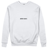 Do Whatever the Fuck Makes You Happy Sweatshirt – Beyaz – ön görünüm
