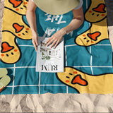 WHAT THE DUCK Beach Towel