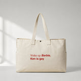 Wake Up Barbie Daily Tote Bag