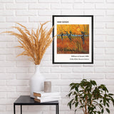 Willows at Sunset Poster