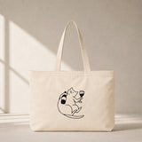 Wine Lover Cat Club Tote Bag