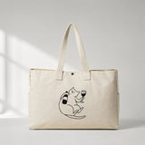 Wine Lover Cat Daily Tote Bag