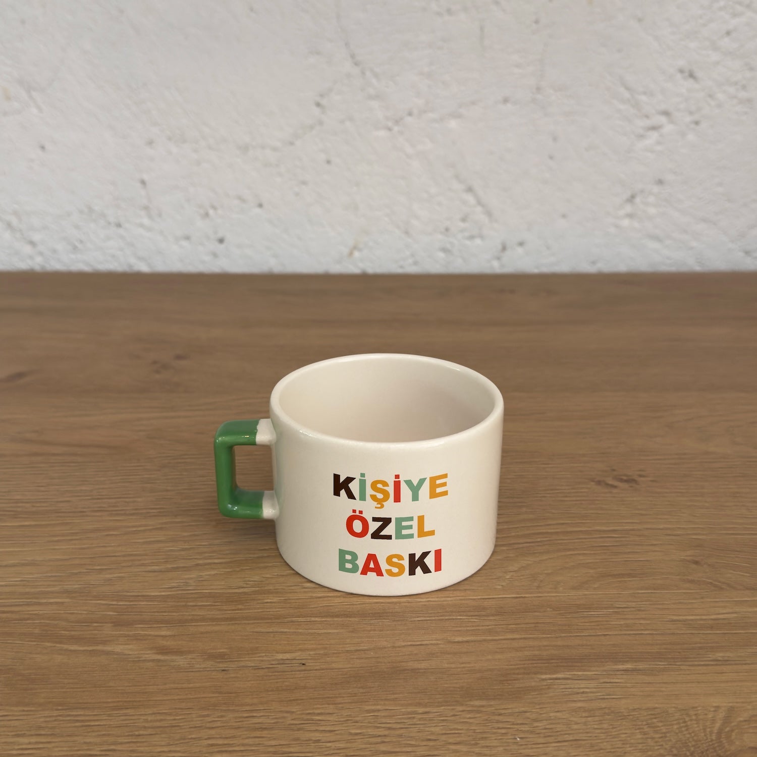 Kişiye Özel Renkli U Kulplu Kupa