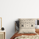 Light Aztec - Etnik Desenli Çift Taraflı Kırlent Kılıfı 2 Adet