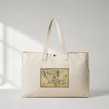 Yüzüklerin Efendisi Orta Dünya Haritası - Lord Of The Rings Daily Tote Bag
