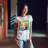 Andy Warhol / Marilyn Monroe Blue Tişört