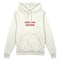 Adult Film Director Oversize Hoodie - Beyaz - ön görünüm