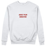 Adult Film Director Sweatshirt - Beyaz - ön görünüm