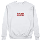 Adult Film Director Sweatshirt - Beyaz - ön görünüm