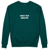 Adult Film Director Sweatshirt - Koyu Yeşil - ön görünüm