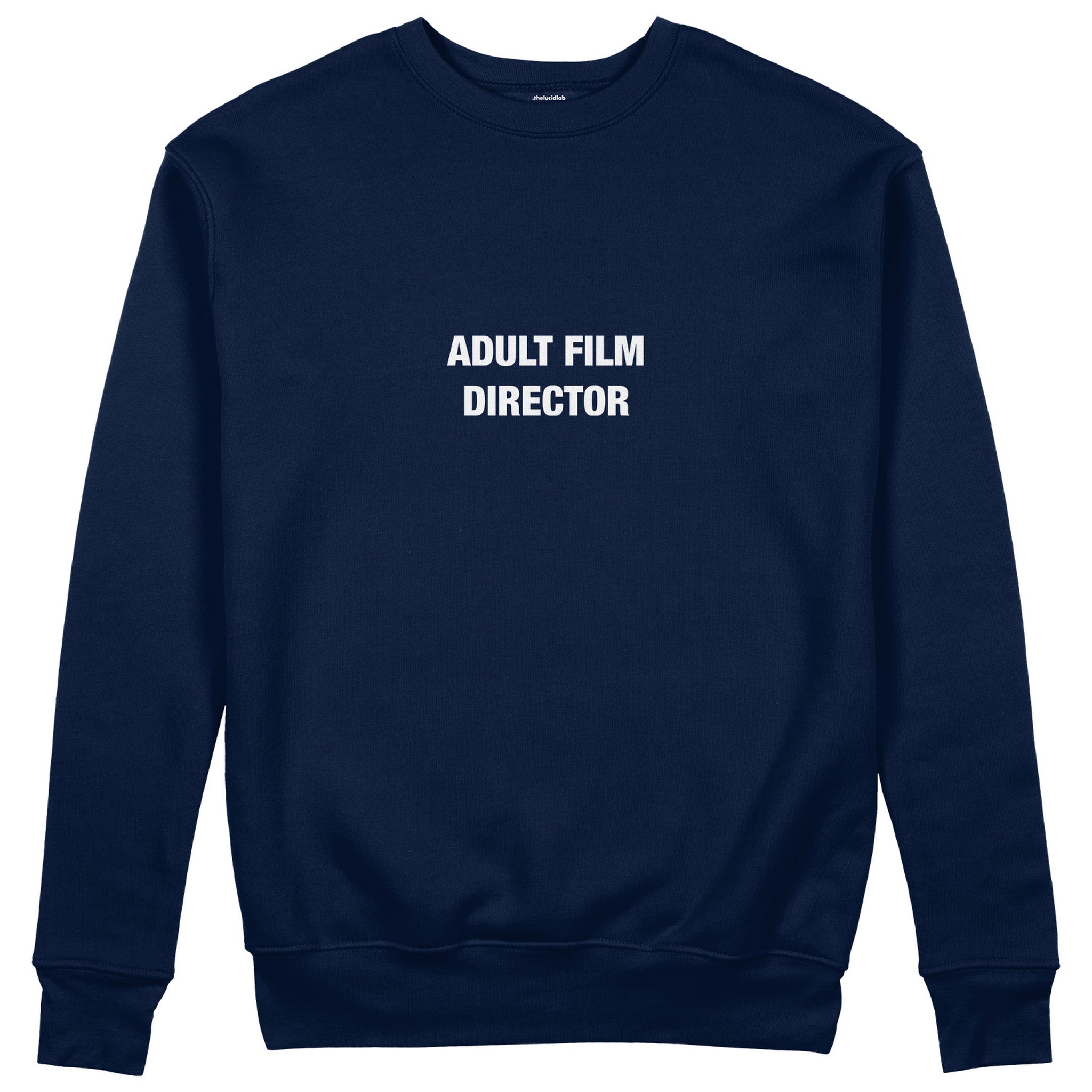 Adult Film Director Sweatshirt - Lacivert - ön görünüm