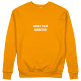 Adult Film Director Sweatshirt - Turuncu - ön görünüm