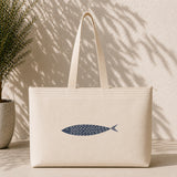 a Fish Weekend Tote Bag