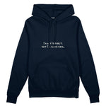 Always Real Oversize Hoodie - Lacivert - ön görünüm