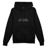 Always Real Oversize Hoodie - Siyah - ön görünüm