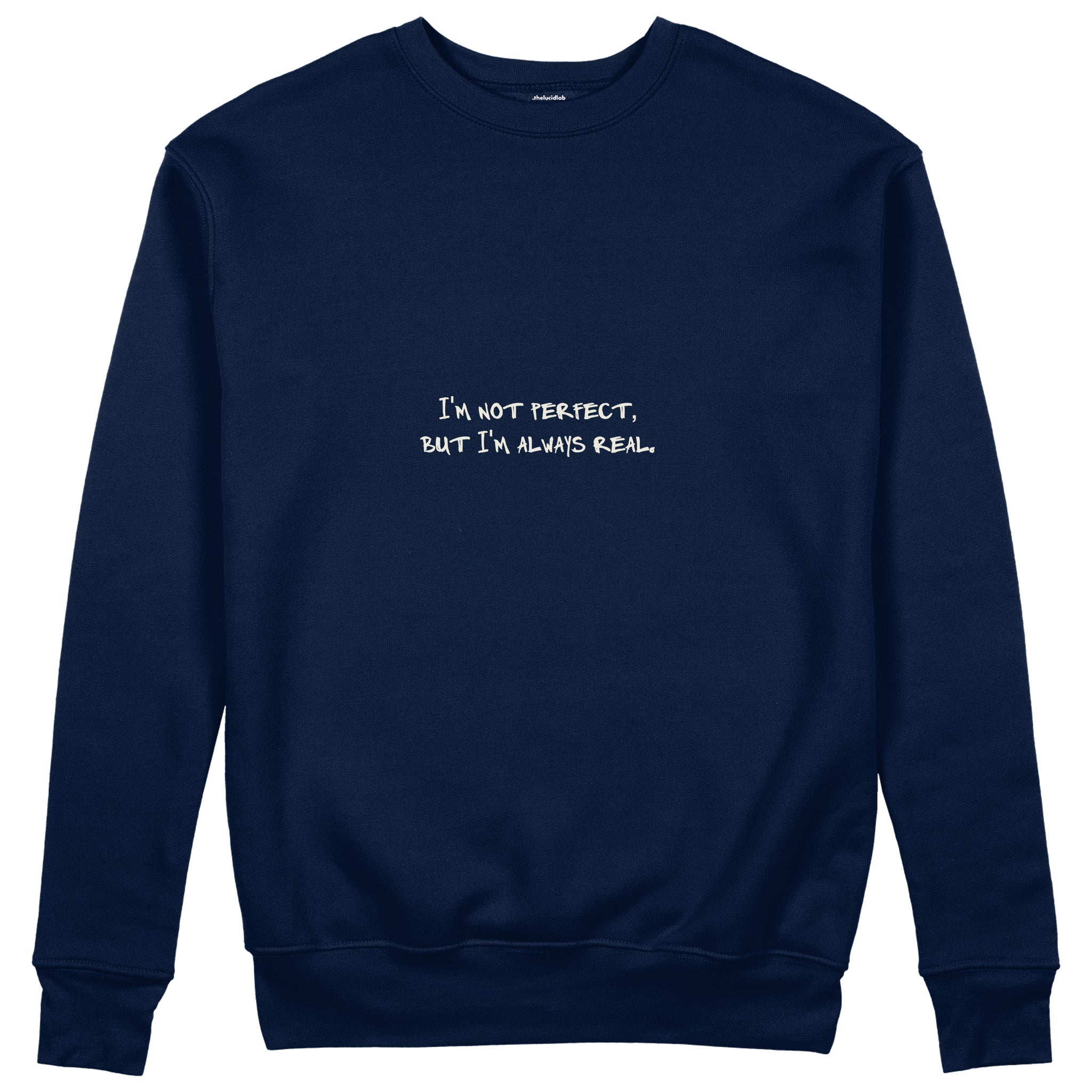 Always Real Sweatshirt - Lacivert - ön görünüm