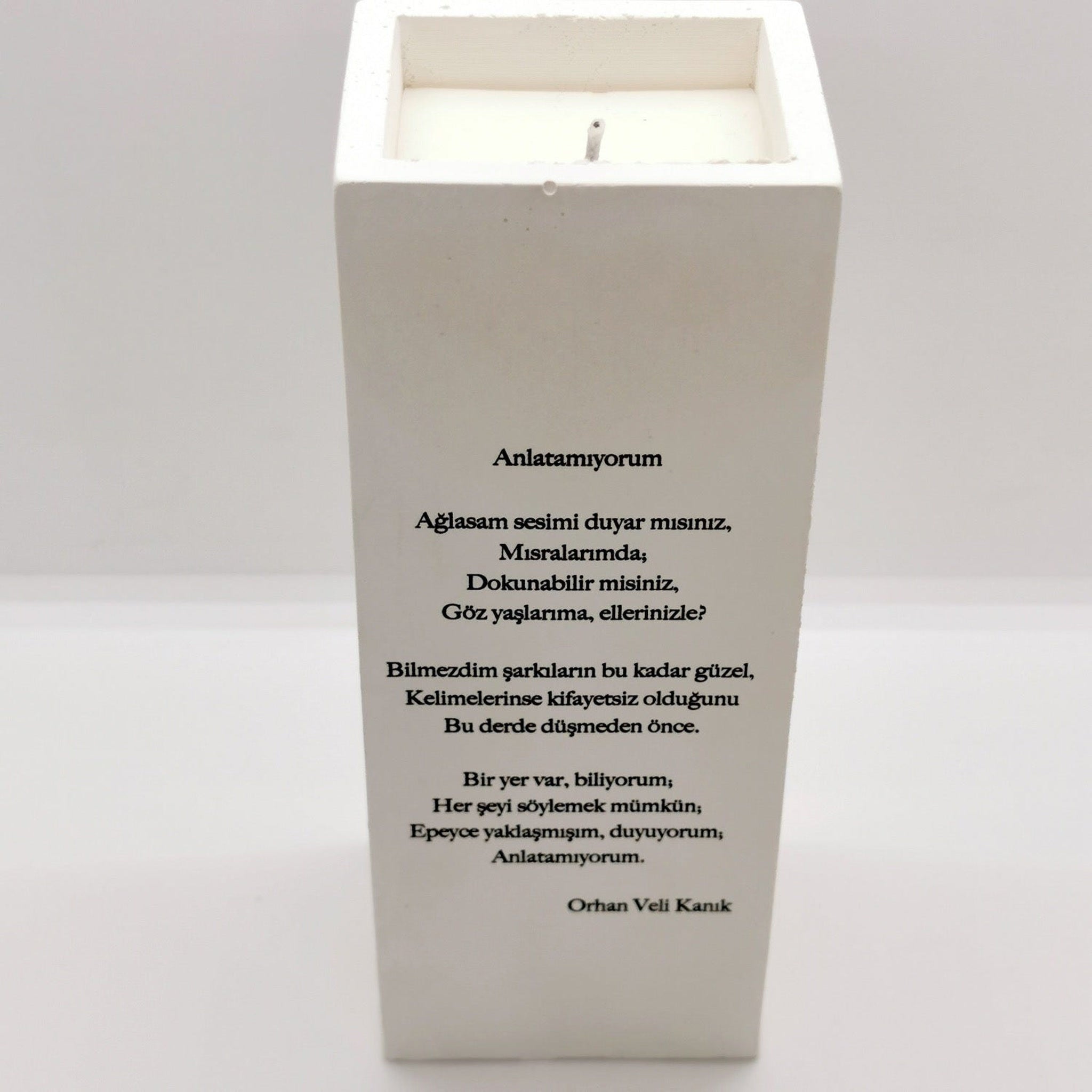 Anlatamıyorum - Şiir Beton Mum