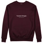 Turkish Delight Sweatshirt — Bordo, ön görünüm