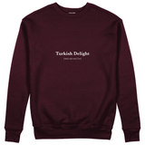 Turkish Delight Sweatshirt — Bordo, ön görünüm