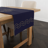 Gold Fishes / Navyblue Runner Cover