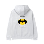 Gay Test - Batman Hoodie — Beyaz — Arka baskı