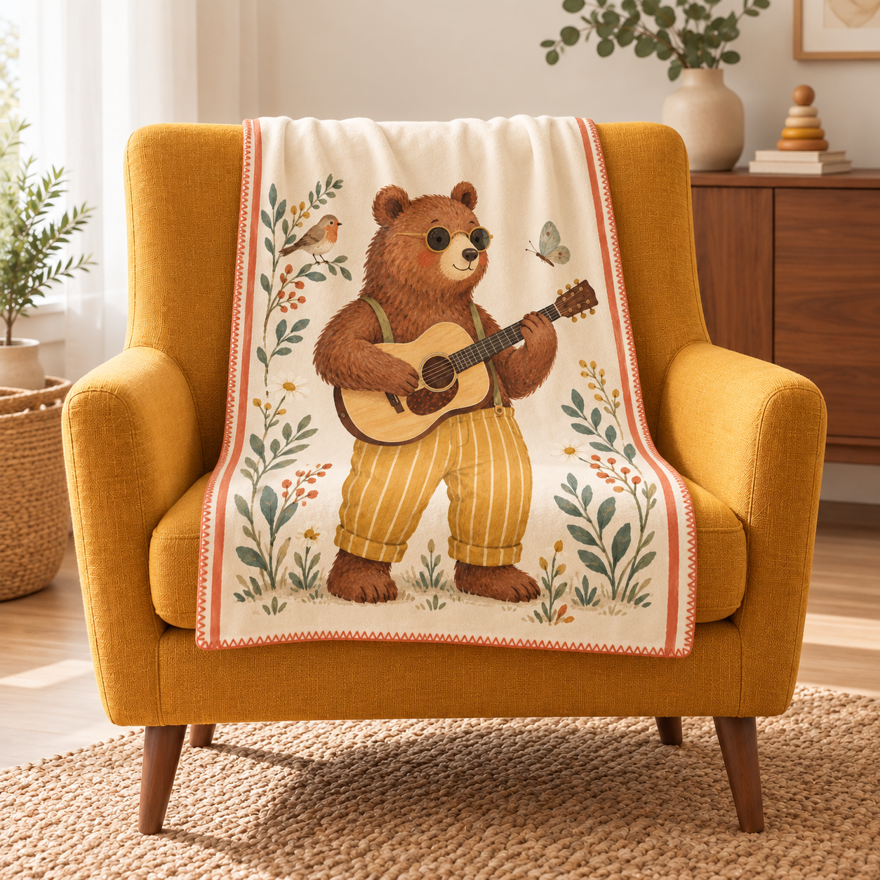 Bear Serenade Polar Bebek Battaniyesi — Ana görünüm