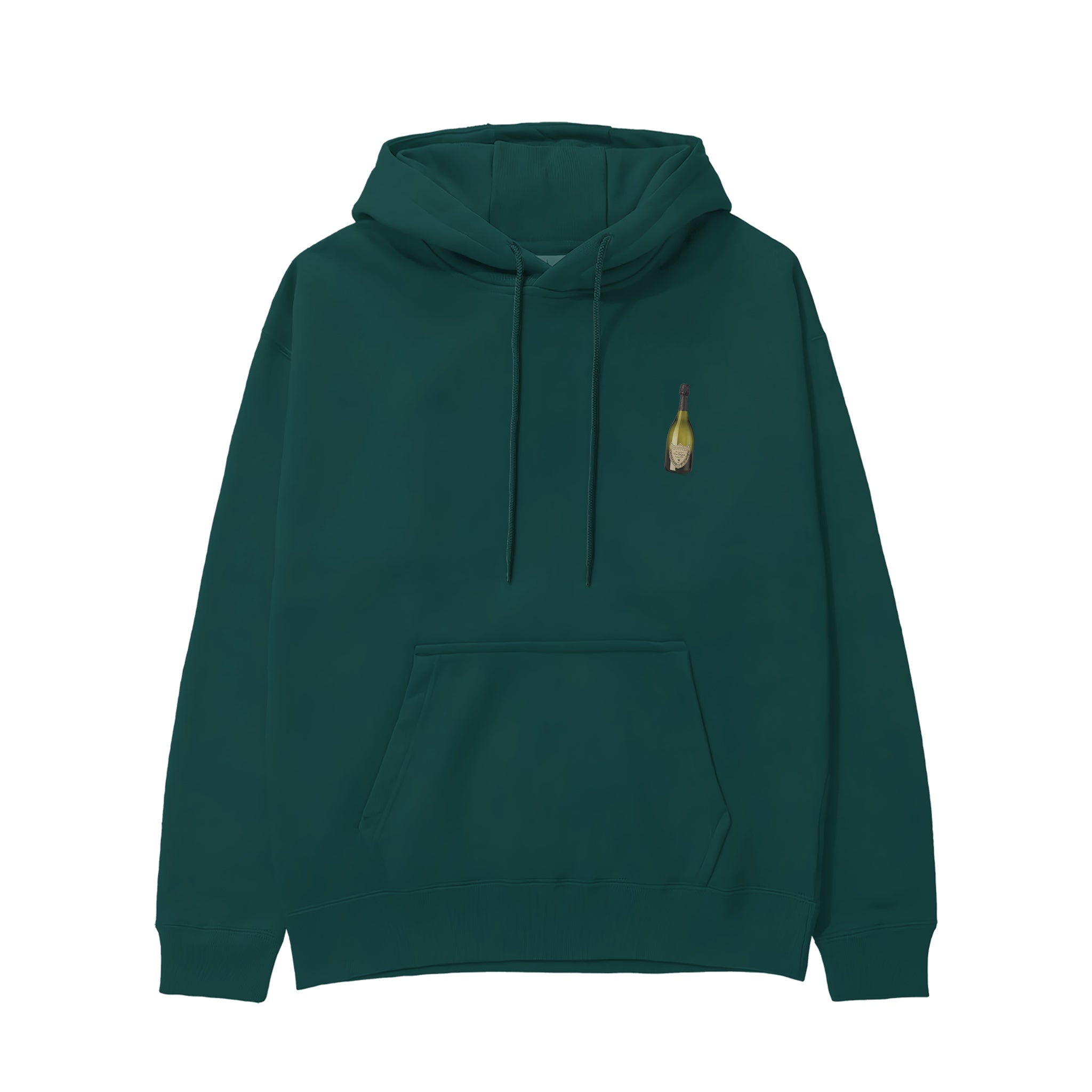 Big Money Never Comes Clean Hoodie - Koyu Yeşil - ön görünüm