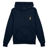 Big Money Never Comes Clean Oversize Hoodie - Lacivert - ön görünüm