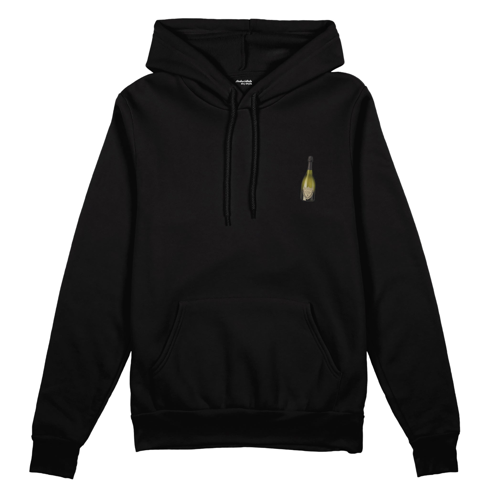 Big Money Never Comes Clean Oversize Hoodie - Siyah - ön görünüm