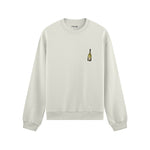 Big Money Never Comes Clean Oversize Sweatshirt - Beyaz - ön görünüm