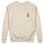 Big Money Never Comes Clean Sweatshirt - Bej - ön görünüm