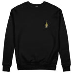 Big Money Never Comes Clean Sweatshirt - Siyah - ön görünüm