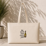 Big Money Never Comes Clean Weekend Tote Bag – ön görünüm