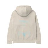 Blue Bikini Hoodie - Krem - arka görünüm