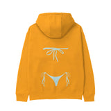 Blue Bikini Hoodie - Turuncu - arka görünüm