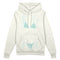 Blue Bikini Oversize Hoodie - Beyaz - ön görünüm