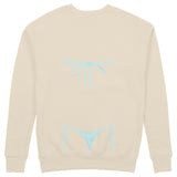 Blue Bikini Sweatshirt - Bej - arka görünüm
