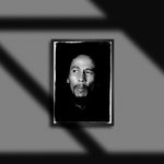 Bob Marley Stadio Meazza Milan 1980 Poster