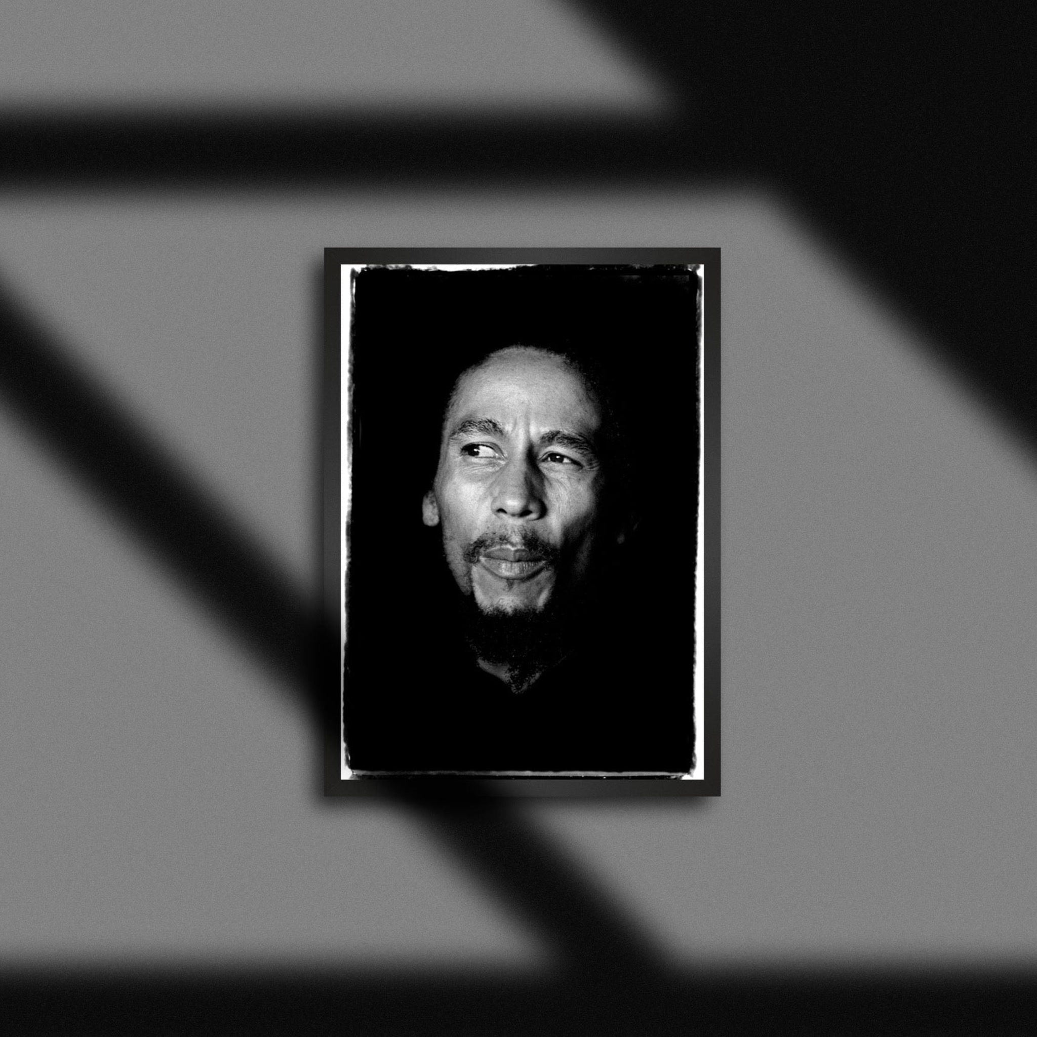 Bob Marley Stadio Meazza Milan 1980 Poster
