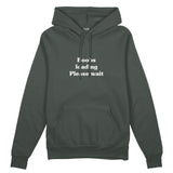 Boobs Loading Please Wait Oversize Hoodie - Antrasit - ön görünüm