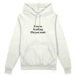 Boobs Loading Please Wait Oversize Hoodie - Beyaz - ön görünüm