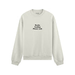 Boobs Loading Please Wait Oversize Sweatshirt - Beyaz - ön görünüm