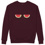 Summer Twins Sweatshirt — Bordo — Görsel 1